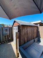 Kunststof KETER tuinhuis met “houtlook”, Tuin en Terras, Kunststof, Schuur, 1 raam, Ophalen