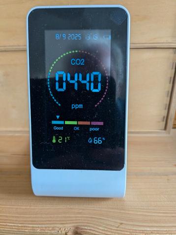 CO2 Gas Detector - Bewaak uw luchtkwaliteit beschikbaar voor biedingen