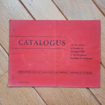 Catalogus uit 1969 Veiling Vinkeveen beschikbaar voor biedingen