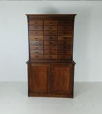 Antieke Notariskast – archiefkast met 24 Lades, Ophalen