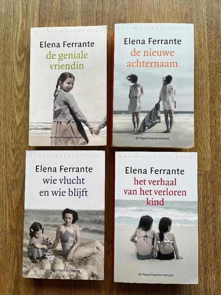 De geniale vriendin - Elena Ferrante (complete set), Boeken, Literatuur, Gelezen, Europa overig, Ophalen of Verzenden