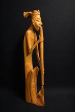 Balinese muzikant art deco stijl, Ophalen of Verzenden