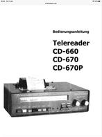 Zoek!!! TELERADER CD-670P, Telecommunicatie, Zenders en Ontvangers, Gebruikt, Ophalen of Verzenden, Ontvanger