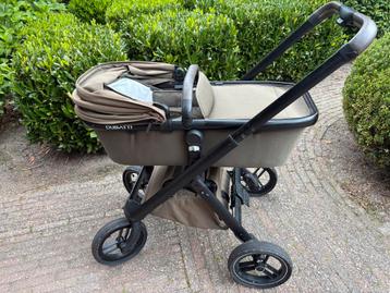 Dubatti kinderwagen, olijfkleur beschikbaar voor biedingen