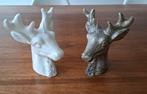 Twee rendier kaarsen, Overige materialen, Wit, Ophalen of Verzenden, Zo goed als nieuw