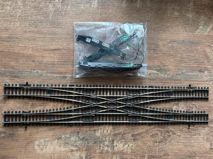 Roco wisselstraat code 100, Hobby en Vrije tijd, Modeltreinen | H0, Zo goed als nieuw, Rails, Gelijkstroom, Roco, Analoog, Ophalen of Verzenden