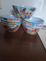 23 melamine kommen en kommetjes, Ophalen of Verzenden, Zo goed als nieuw