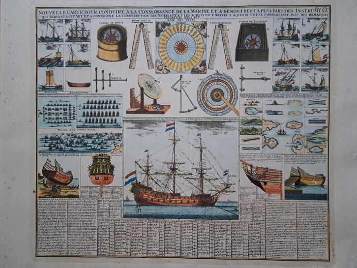 Henri Abraham Chatelain  Amsterdam 1721, Antiek en Kunst, Kunst | Etsen en Gravures, Ophalen