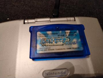 Pokemon Sapphire GBA Japans beschikbaar voor biedingen