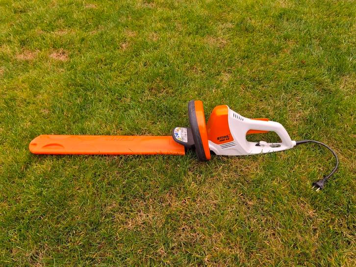 Stihl HSE 42 Heggenschaar - Elektrisch, Tuin en Terras, Heggenscharen, Gebruikt, Elektrisch, Ophalen