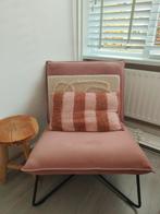 Fauteuil roze, Huis en Inrichting, Fauteuils, Ophalen, Gebruikt, 100 tot 125 cm, 50 tot 75 cm