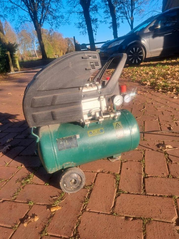 parkside PKO 270 A1, Doe-het-zelf en Verbouw, Compressors, Zo goed als nieuw, 6 tot 10 bar, Minder dan 25 liter, Minder dan 200 liter/min