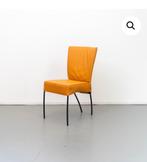 Montis Spica Stoel Leemkleurig Leder 4 stoelen, Huis en Inrichting, Stoelen, Ophalen, Modern zonder armleuning, Gebruikt, Overige kleuren