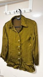 Glanzende groene blouse van Sissy Boy - Maat S, Ophalen of Verzenden, Zo goed als nieuw, Maat 36 (S), Groen