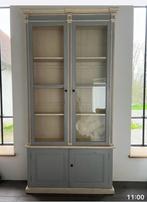 Kast Flamant Agneta Grey White 4 doors, Huis en Inrichting, Met deur(en), Eikenhout, Ophalen