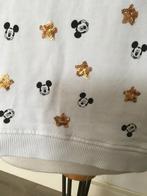 MANGO Mickey trui met gouden pailletten maat 134 / 140 DG, Kinderen en Baby's, Kinderkleding | Maat 134, Meisje, Trui of Vest