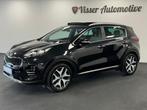 Kia Sportage 1.6 T-GDI 4WD GT-Line*12 Maanden Garantie*Autom, Auto's, Kia, 4 cilinders, Zwart, Leder, Bedrijf