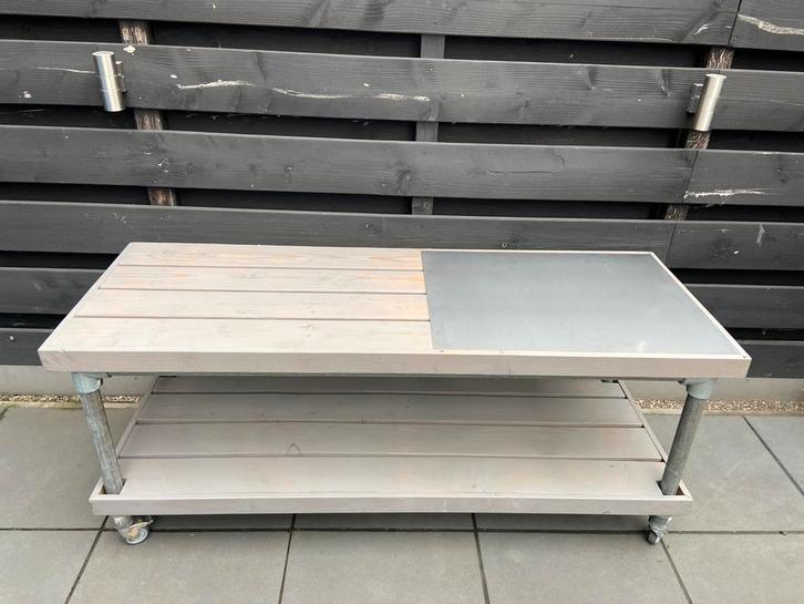 BBQ tafel, Tuin en Terras, Barbecue-accessoires, Zo goed als nieuw, Ophalen