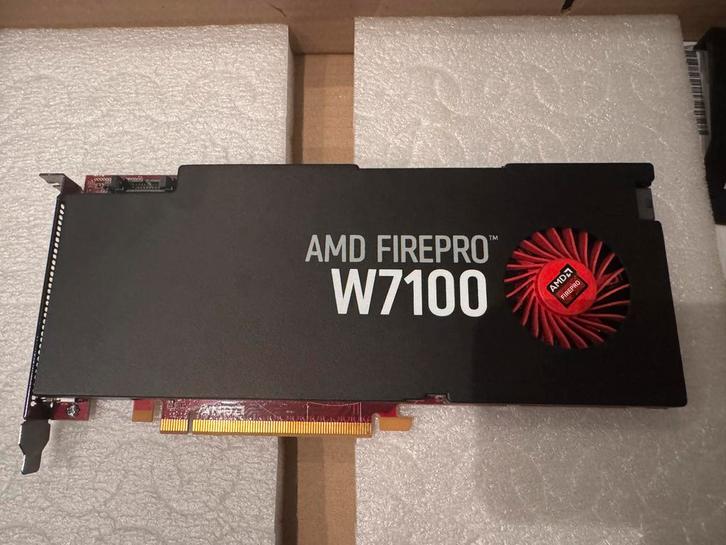 AMD FirePro W7100 8GB - Amper gebruikt!, Computers en Software, Videokaarten, Zo goed als nieuw, AMD, PCI-Express 3.0, GDDR5, DisplayPort