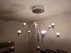 Prachtige luxe Plafonlamp - 10 armig - zgan, Ophalen, Zo goed als nieuw, Metaal, Minder dan 50 cm