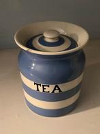 Cornish blue vintage pot TEA, Ophalen of Verzenden, Overige stijlen, Overige typen