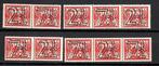 734 nvph 356a-d guilloche ongebruikt zie scans., Postzegels en Munten, Postzegels | Nederland, Ophalen of Verzenden, Na 1940, Postfris