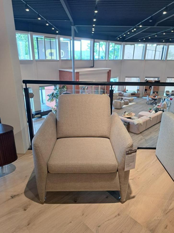 nu of nooit! Fauteuil Azuro, Huis en Inrichting, Fauteuils, Zo goed als nieuw, Metaal, Stof, 75 tot 100 cm, 75 tot 100 cm, Ophalen