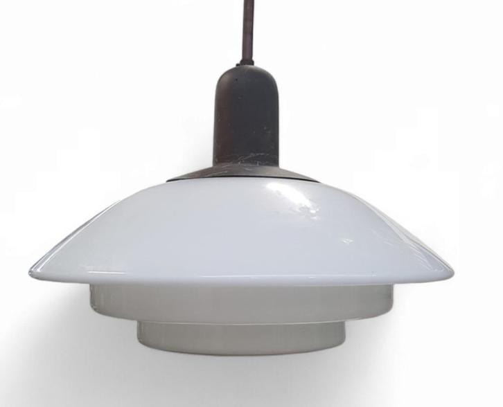 Art Deco hanglamp, eerste helft 20e eeuw, Antiek en Kunst, Antiek | Lampen, Ophalen of Verzenden