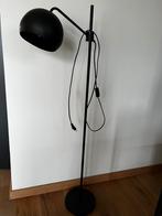 Zwarte industriële staande lamp – 132 cm, Ophalen, Zo goed als nieuw