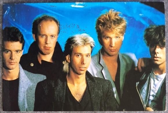 Ansicht Foto Kaart Frank Boeijen Groep 1983 Nederpop, Verzamelen, Muziek, Artiesten en Beroemdheden, Ophalen of Verzenden, Zo goed als nieuw