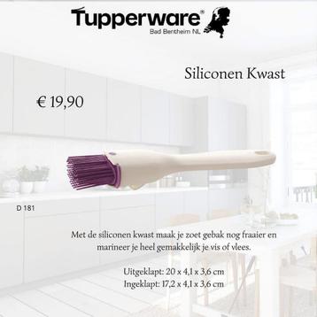 Tupperware Keukenkwast - Nieuw! beschikbaar voor biedingen