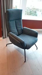 fauteuil blauwgroen, Ophalen of Verzenden, Zo goed als nieuw