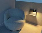 Bepurehome WOOLLY fauteuil bouclé beige naturel ZGAN, Ophalen, Zo goed als nieuw