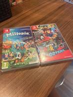 Super Mario Odyssey & Miitopia - Nintendo Switch, 1 speler, Eén computer, Ophalen of Verzenden, Zo goed als nieuw
