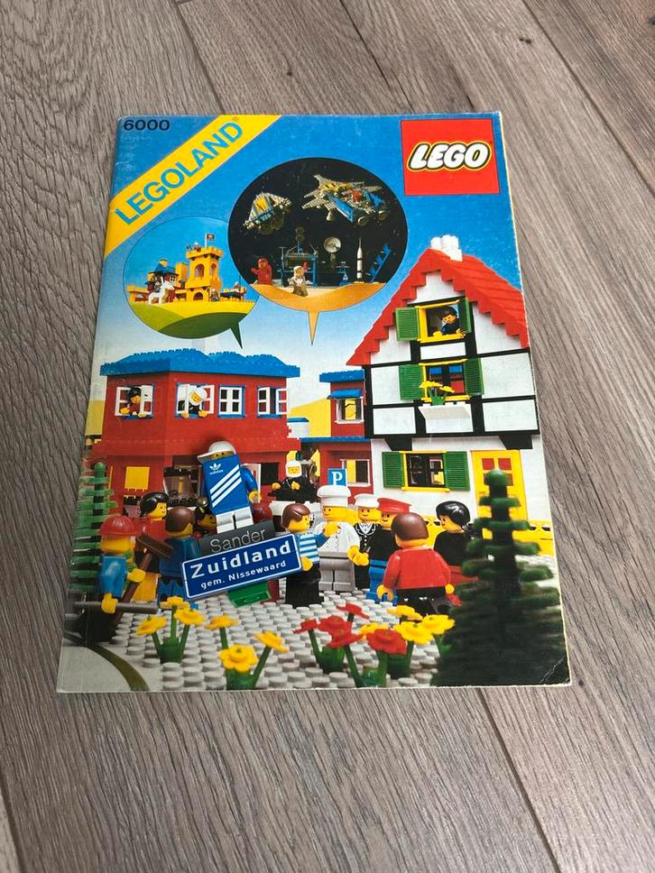 Vintage Lego Legoland 6000 - Zeldzaam!, Kinderen en Baby's, Speelgoed | Duplo en Lego, Gebruikt, Lego, Complete set, Ophalen of Verzenden
