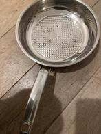 Fissler Koekenpan RVS - Inductie Geschikt, Huis en Inrichting, Keuken | Potten en Pannen, Gebruikt, Inductieplaat, Ophalen of Verzenden