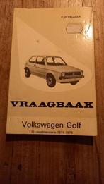 Vraagbaak VW golf 1100 en 1600, Ophalen of Verzenden