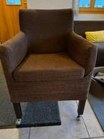 2 stoelen, Gebruikt, Twee, Bruin, Ophalen of Verzenden