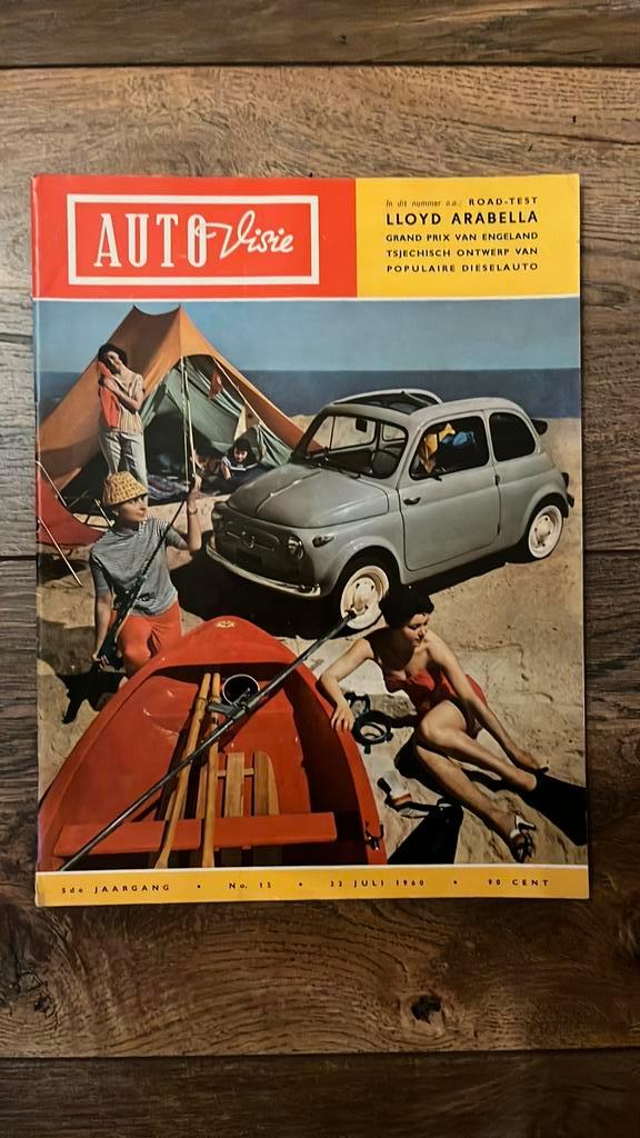 AutoVisie 1960: Lloyd Arabella (test), Jack Brabham, Boeken, Auto's | Folders en Tijdschriften, Gelezen, Algemeen, Ophalen of Verzenden