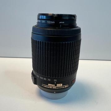 Nikon DX AF-Nikkor 55-200mm 1:4-5.6G ED Zoomlens beschikbaar voor biedingen
