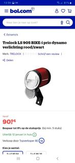 Fiets koplamp trelock axa koplamp 80 lux, Dynamo, Waterbestendig, Voorlicht, Nieuw