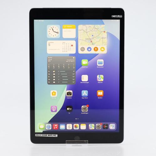 iPad 2019 (7th Gen) 32GB Wifi/4G Zwart, Computers en Software, Apple iPads, Zo goed als nieuw