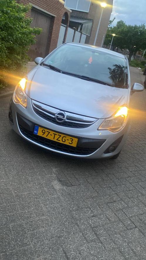 Opel Corsa 1.2 16V LPG 3D 2012 Grijs, Auto's, Opel, Particulier, Corsa, LPG, A, Hatchback, Handgeschakeld, Origineel Nederlands