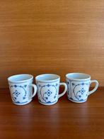 Kahla Blau Saks Kopjes - Set van 3 koffiekopjes, Gebruikt, Ophalen of Verzenden, Overige stijlen, Kop(pen) en/of Schotel(s)