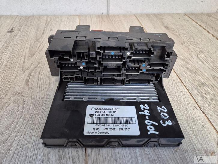 Mercedes C klasse W203 2000 - 2007 zekeringkast SAM voor €99, Auto-onderdelen, Elektronica en Kabels, Mercedes-Benz, Gebruikt