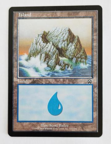 Island V.3 Mercadian Masques MTG Near Mint beschikbaar voor biedingen