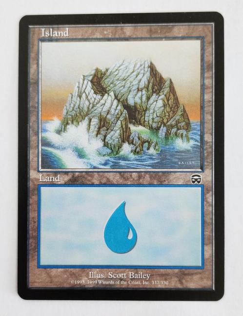 Island V.3 Mercadian Masques MTG Near Mint, Hobby en Vrije tijd, Verzamelkaartspellen | Magic the Gathering, Zo goed als nieuw