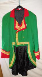 Leuke groen/rood/goud CARNAVAL/OFFICIER/GARDE jas, Ophalen, Carnaval, Overige maten, Kleding
