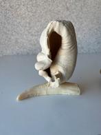 Ivoor Sculptuur Abstract Design Walrusivoor Kunstobject Deco, Ophalen of Verzenden