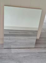 Spiegel met houtlook rand - 40cm x 50cm, Ophalen, Minder dan 50 cm, Nieuw, Minder dan 100 cm
